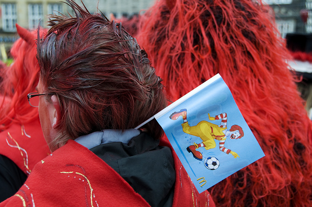 Schleichwerbung beim Samba Karneval