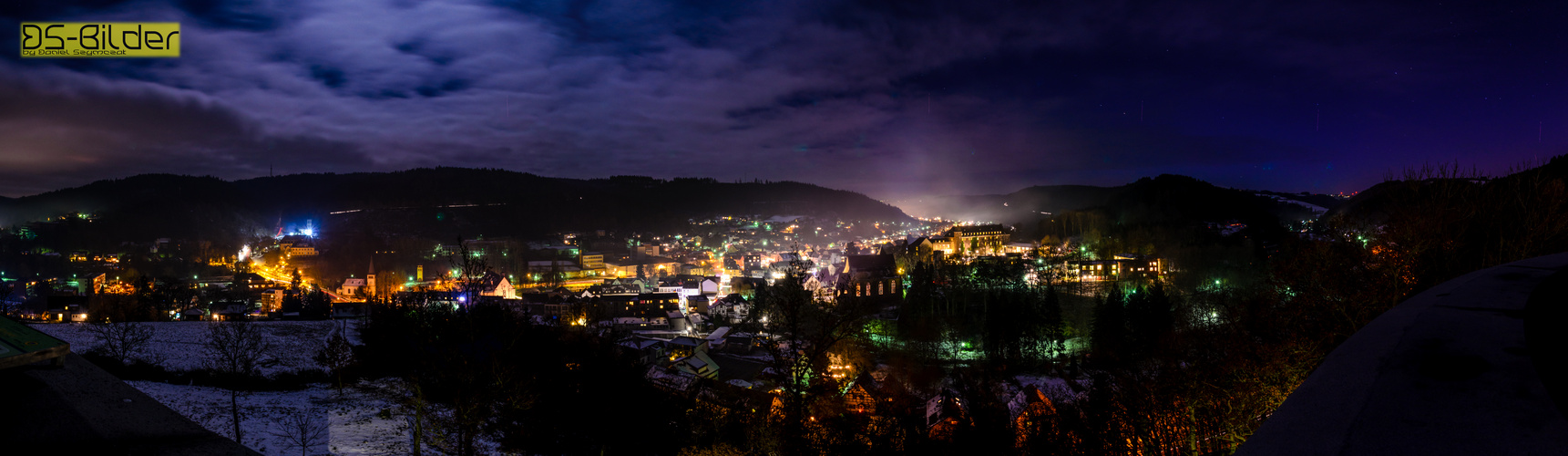 Schleiden bei Nacht