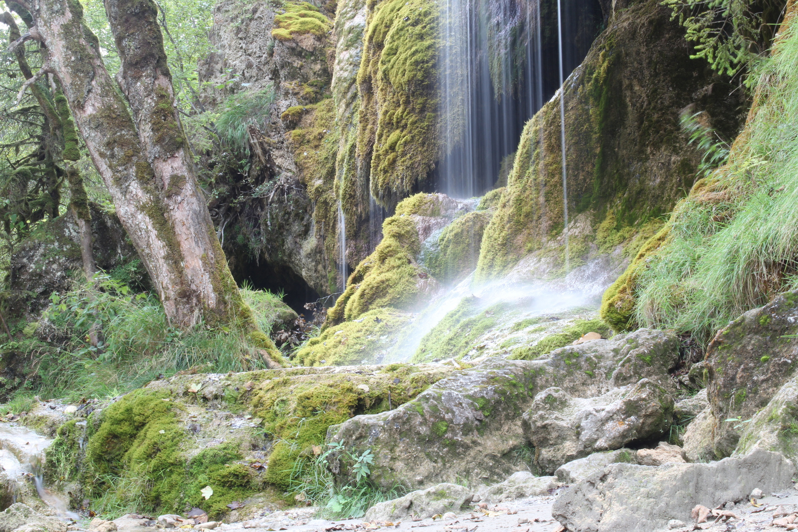 Schleierfälle bei Altenau in Oberbayern