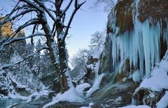 Schleierfälle im Januar