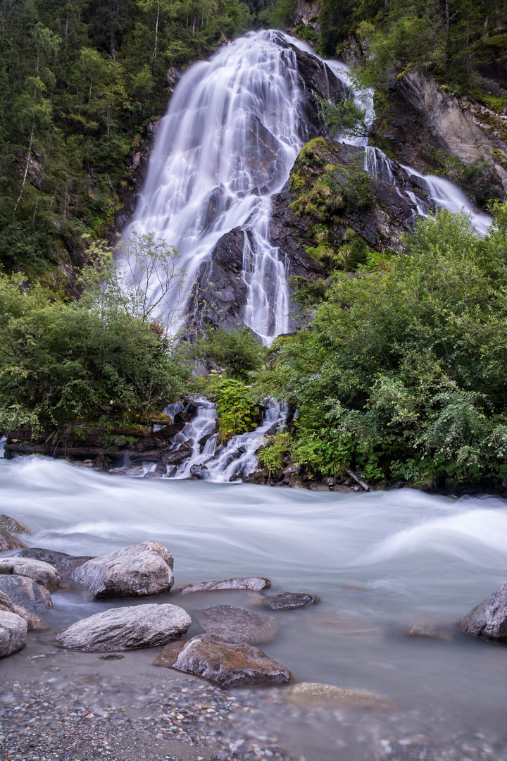 Schleierfall im Kalsertal