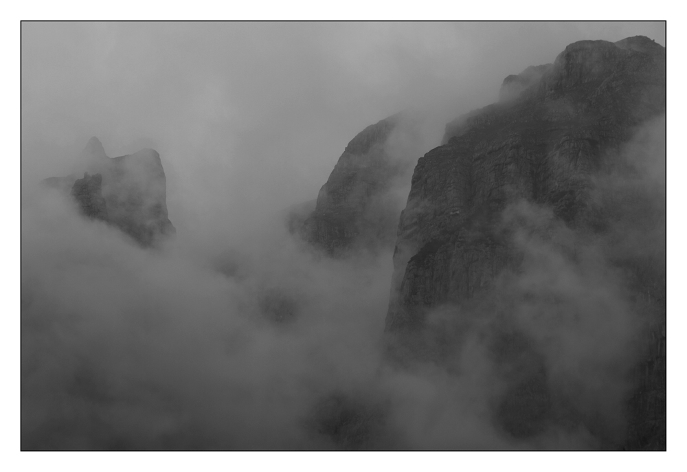 Schleiertanz der Ramsauer Dolomiten