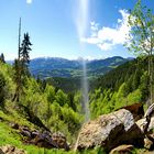 Schleierwasserfall im Kaisergebirge/Tirol