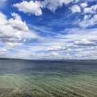 Schleierwolken über dem Lake Yellowstone 