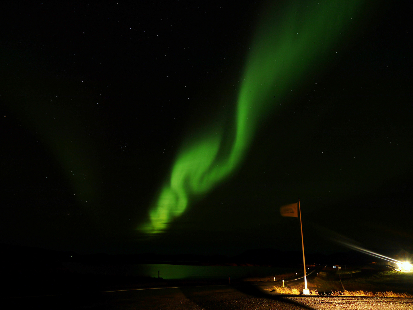 Schleife über dem Myvatn