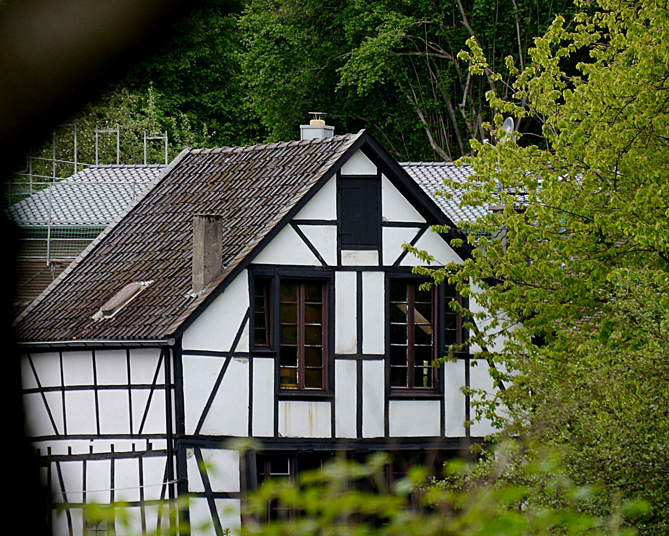 Schleifkotten in der Wipperaue an der Wupper bei Solingen / Leichlingen.