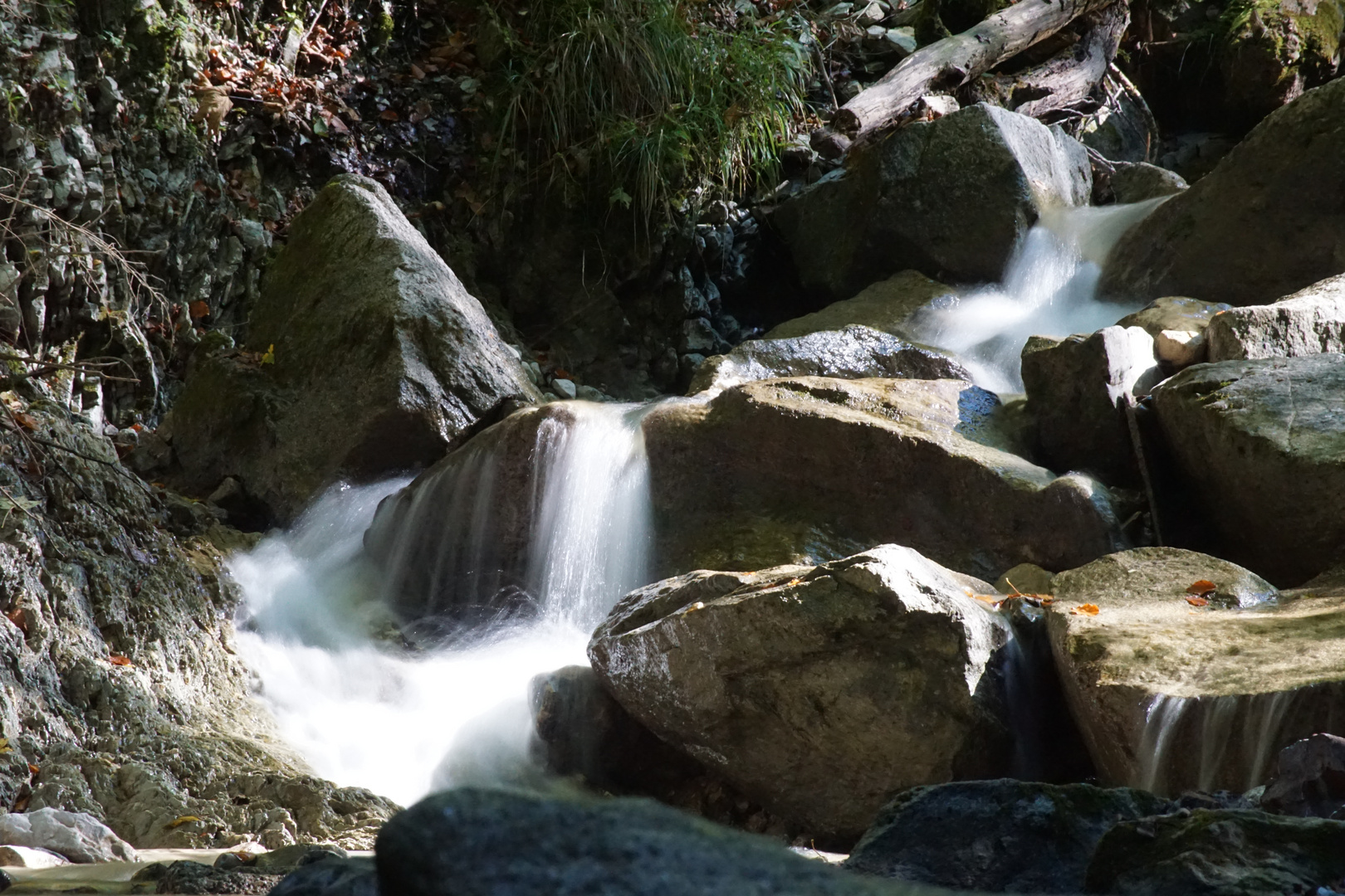 SCHLEIFMÜHLENKLAMM / Finde das Gesicht. 