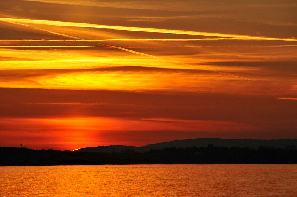 Schleirig schöne Wolken