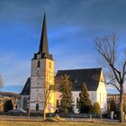 Schleiz - Bergkirche und Schlossruine 