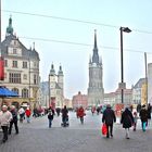 Schlendern über den Marktplatz