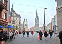 Schlendern über den Marktplatz