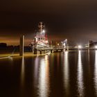 Schlepper auf der Weser 