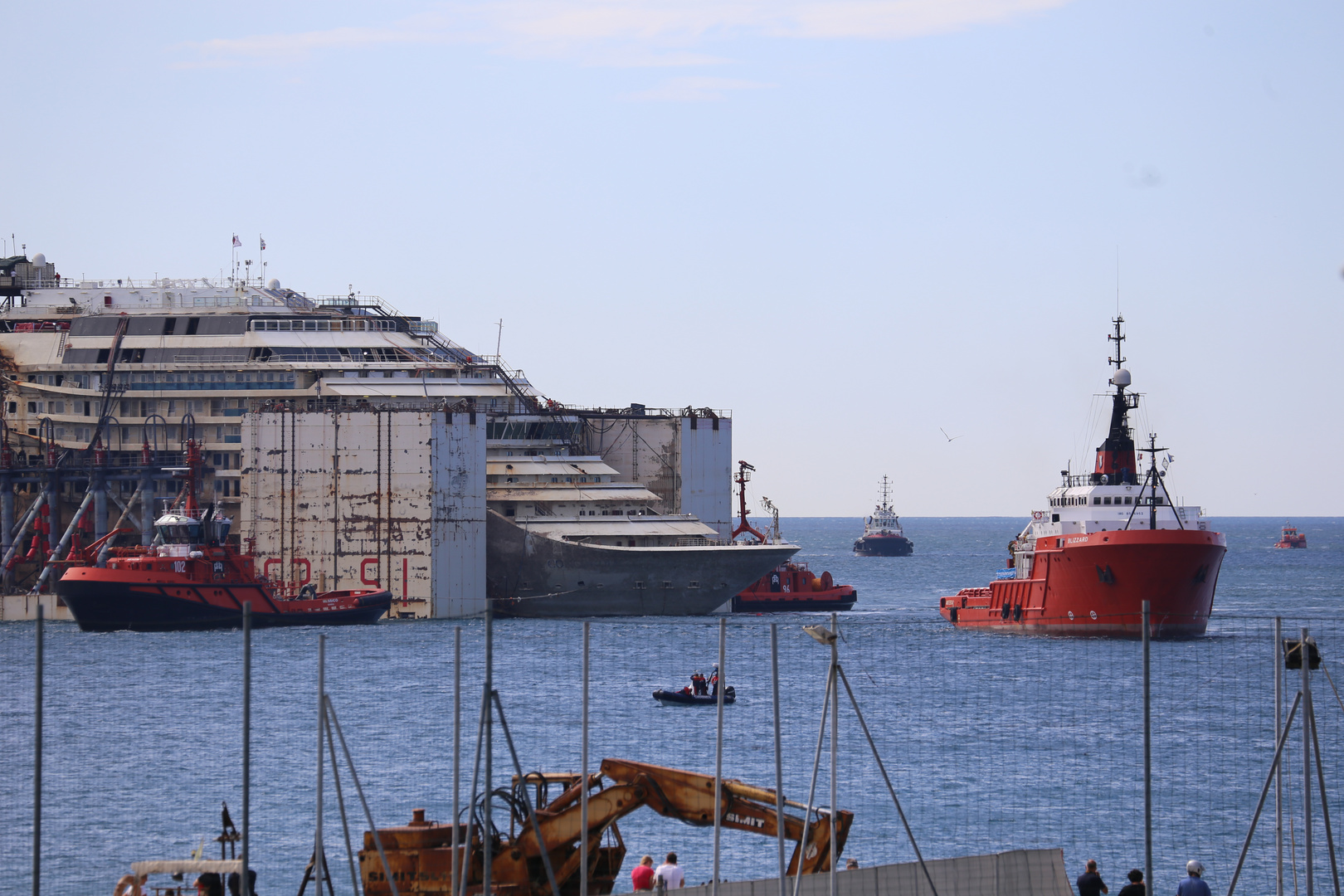 Schlepper Ballett, Costa Concordia