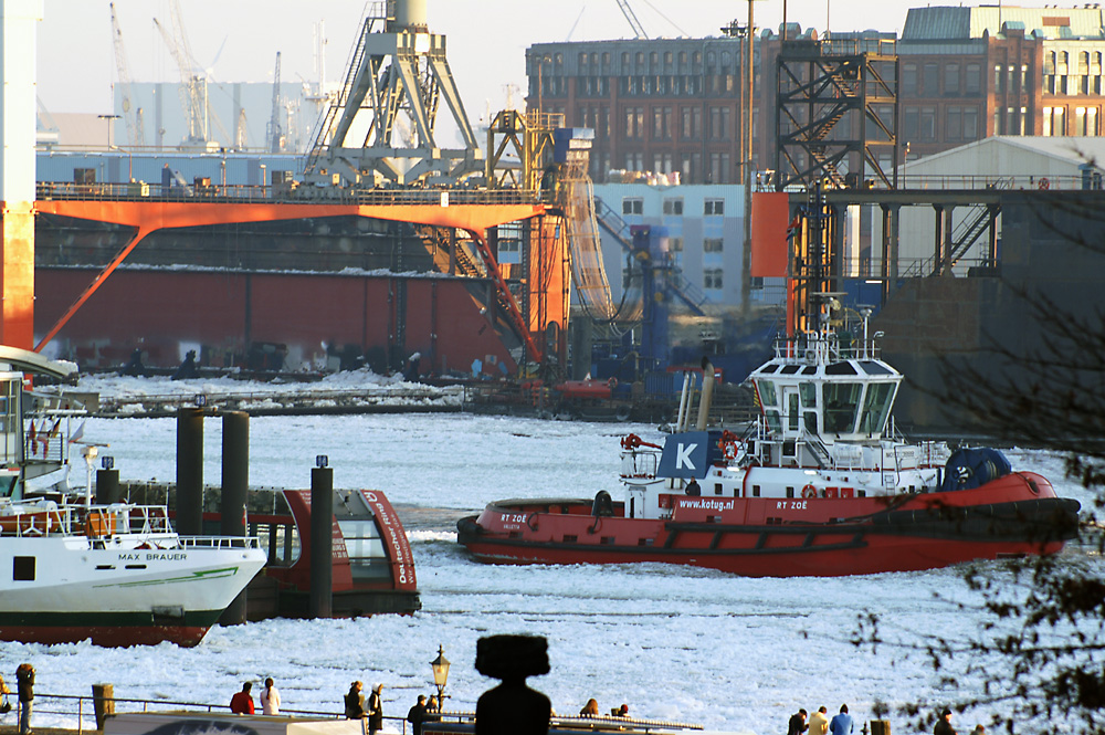 Schlepper bei der Arbeit