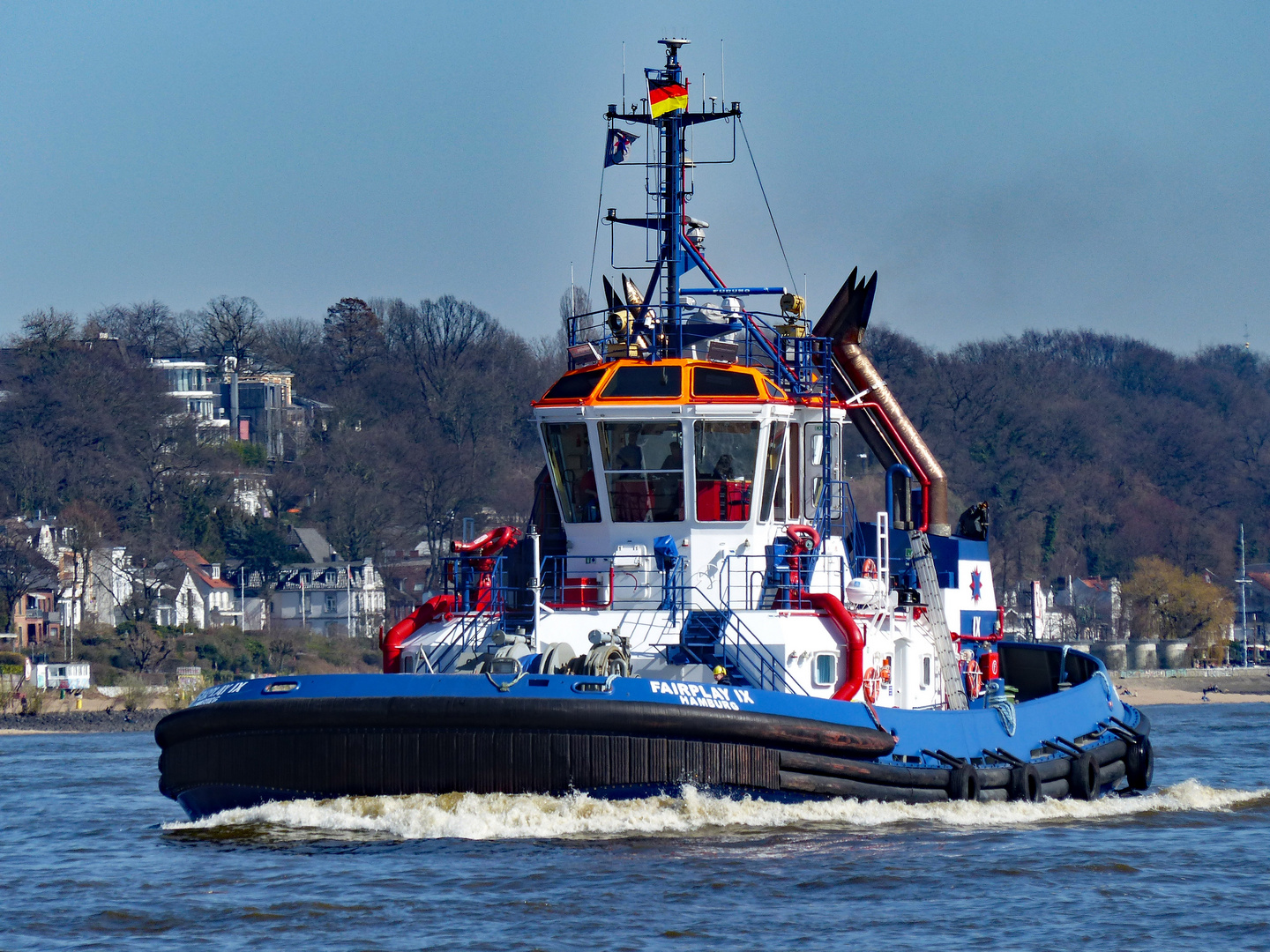 Schlepper,  die Assistenten für grössere Schiffe......