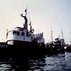 Schlepper Fairplay, Amalie, andere im Hamburger Hafen Anfang der 70er Jahre