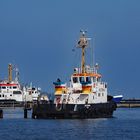 Schlepper Holtenau in Warteposition