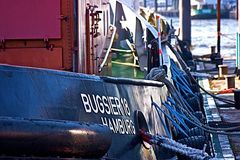 Schlepper im Hamburger Hafen