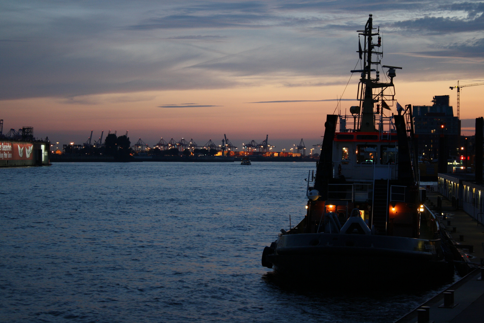 Schlepper nach Feierabend