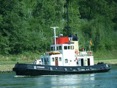 Schlepper NORDMARK auf dem Nord-Ostsee-Kanal