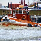 Schlepper Otto Höch im Eis