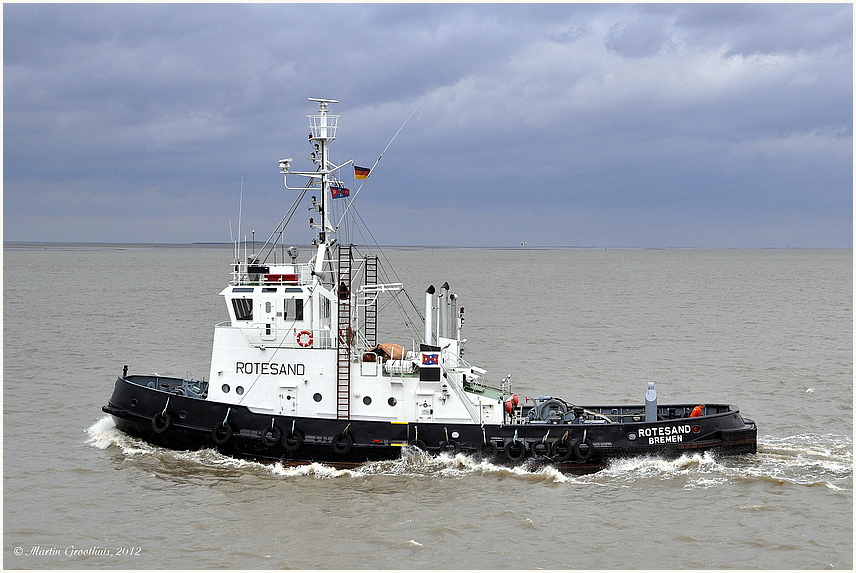 Schlepper "Rotesand" heißt jetzt "Nobleman"