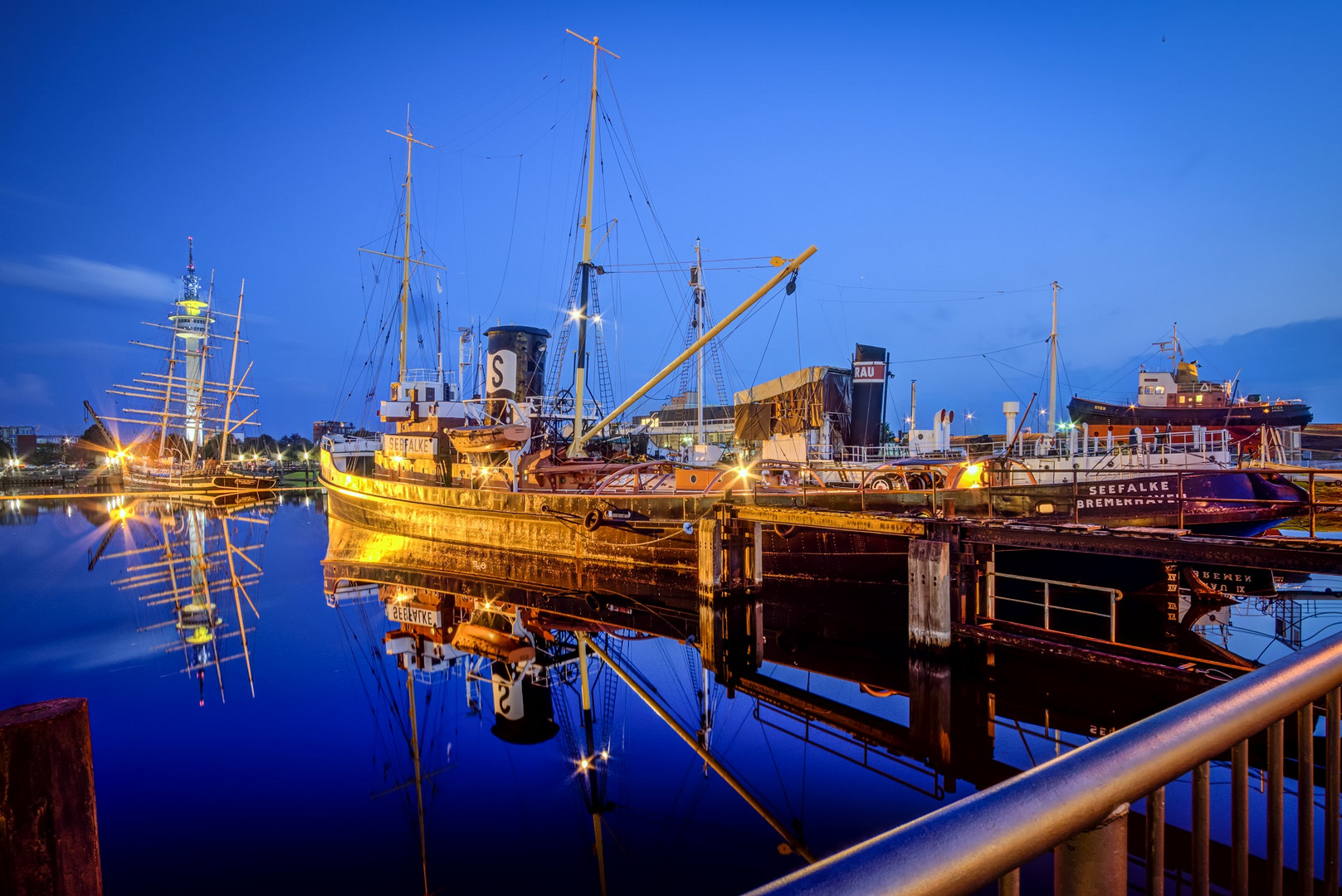 Schlepper "Seefalke" im  Museumshafen Bremerhaven