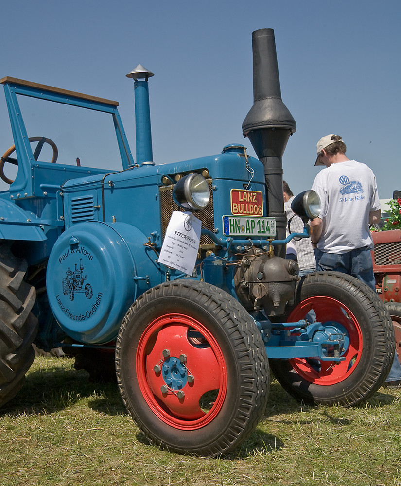 Schleppertreffen 2008 - hier ein Lanz-Bulldog von 1951