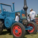 Schleppertreffen 2008 - hier ein Lanz-Bulldog von 1951