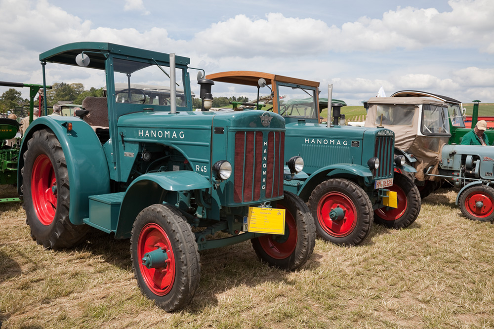 Schleppertreffen Bockschaft 2009 (4) - Hanomag R45