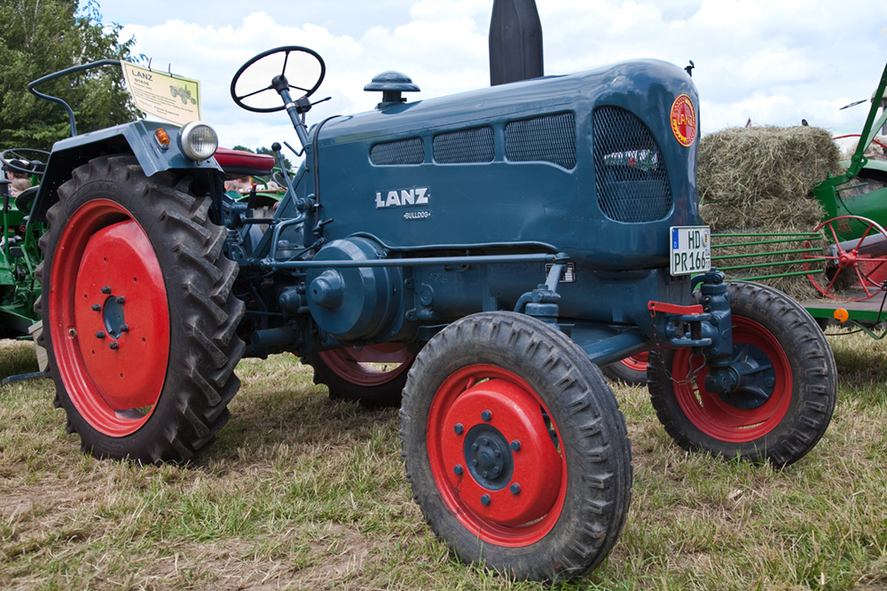 Schleppertreffen Bockschaft 2009 (8) - Lanz D 1616