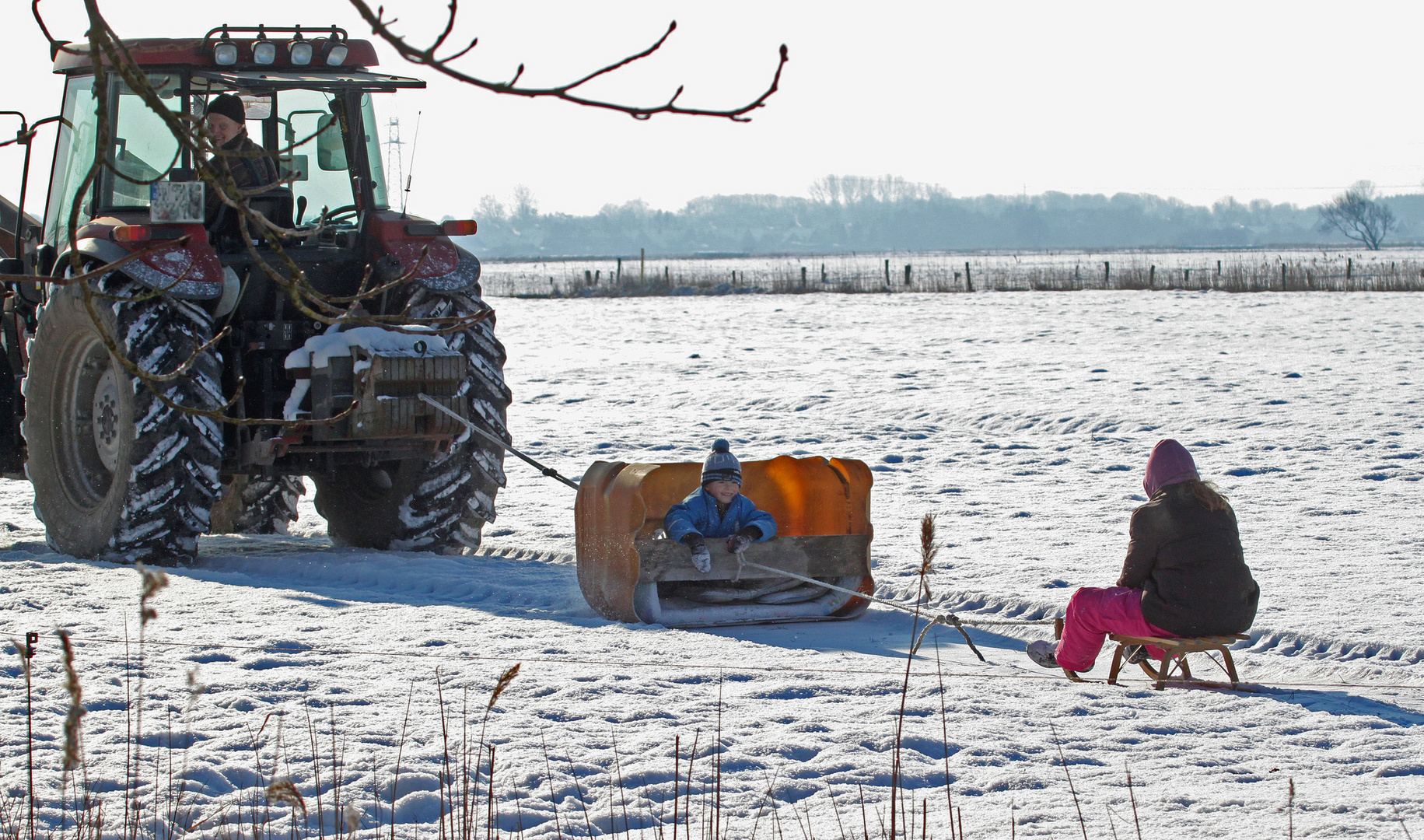 Schlepplift rustikal