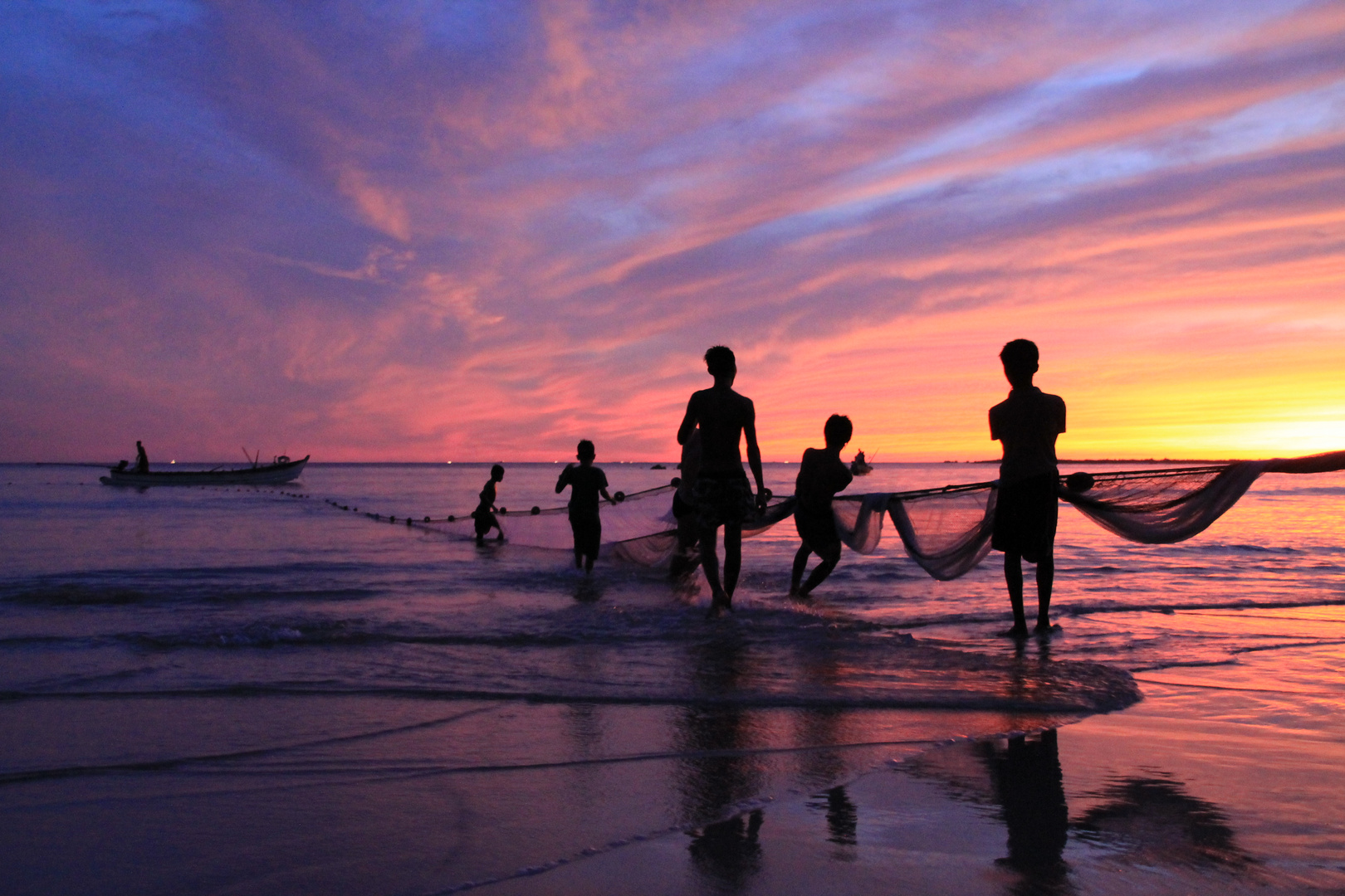 Schleppnetz Myanmar