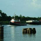 Schleppverband auf dem Nord-Ostsee-Kanal (Teil 1)