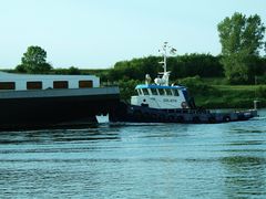 Schleppverband auf dem Nord-Ostsee-Kanal (Teil 2)