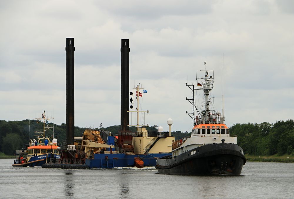 Schleppverband im NK -Kanal