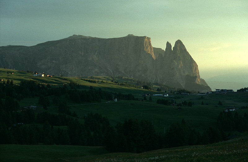 Schlern am Abend