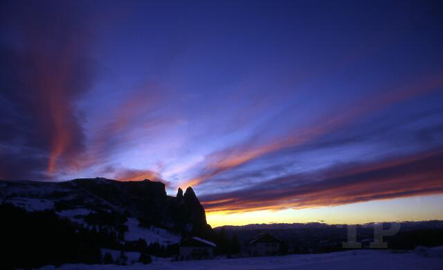 Schlern am Abend