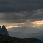 Schlern im Gewitter