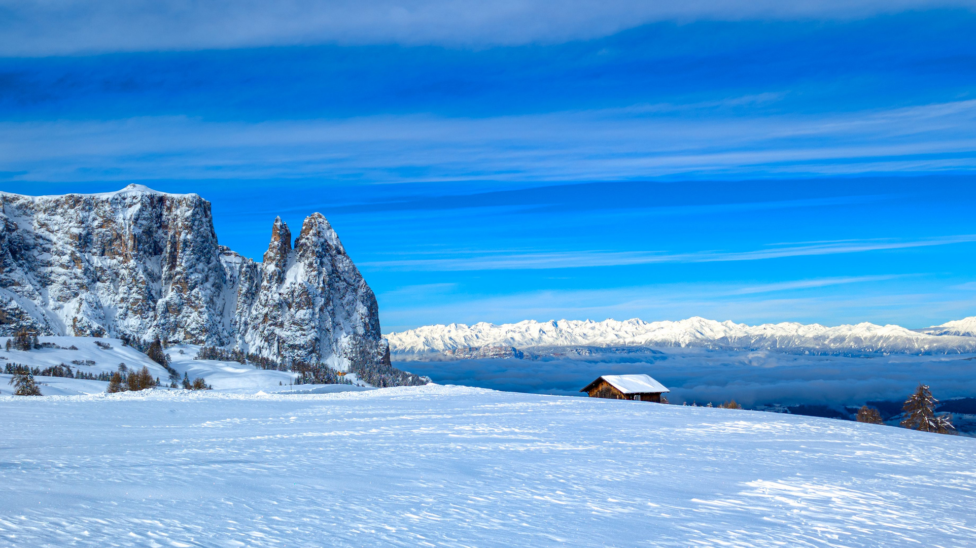 Schlern im Winter