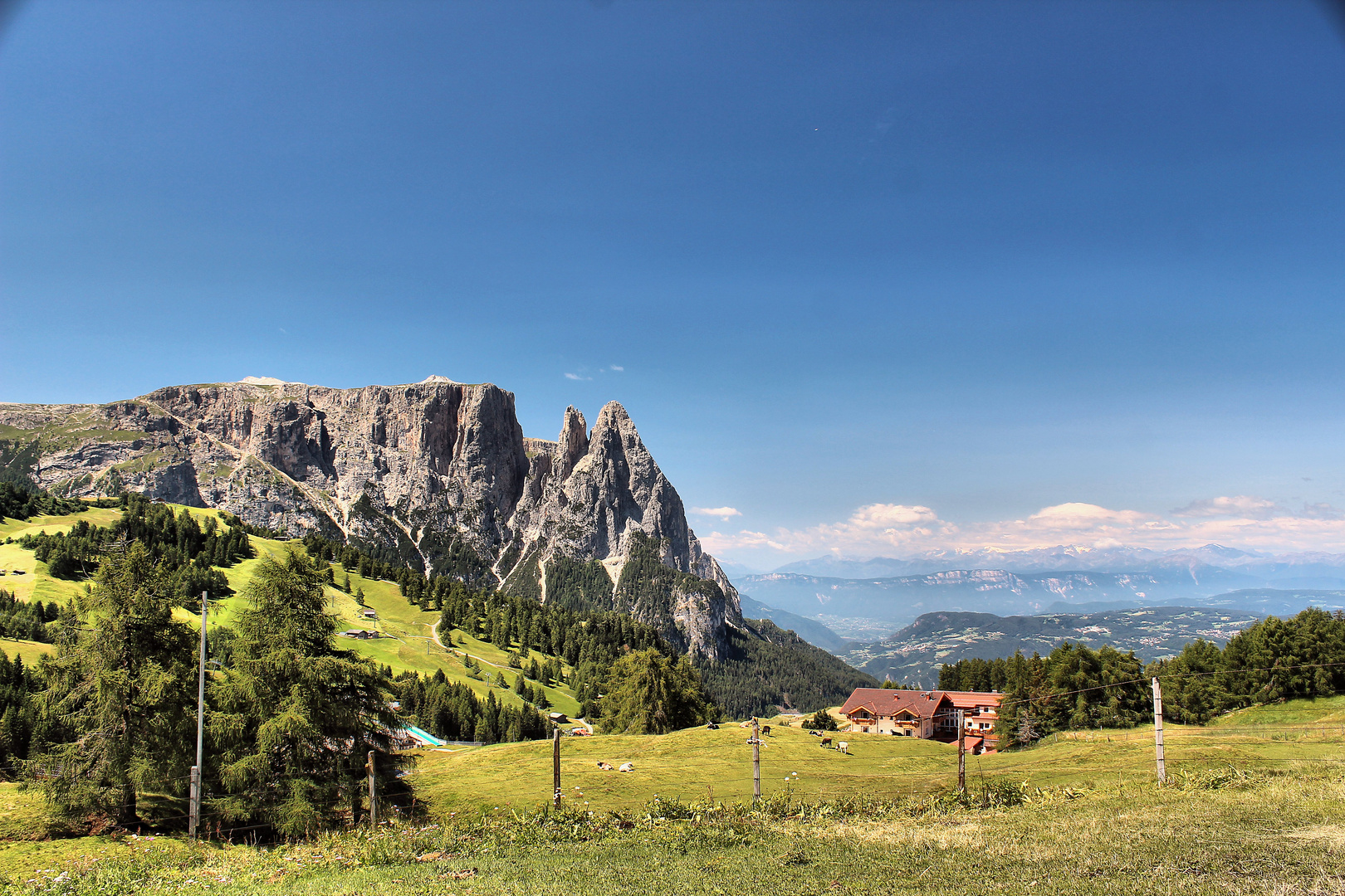 Schlern mit Euringer und Santner-Spitze