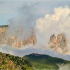 Schlern mit Euringerspitze und Santnerspitze