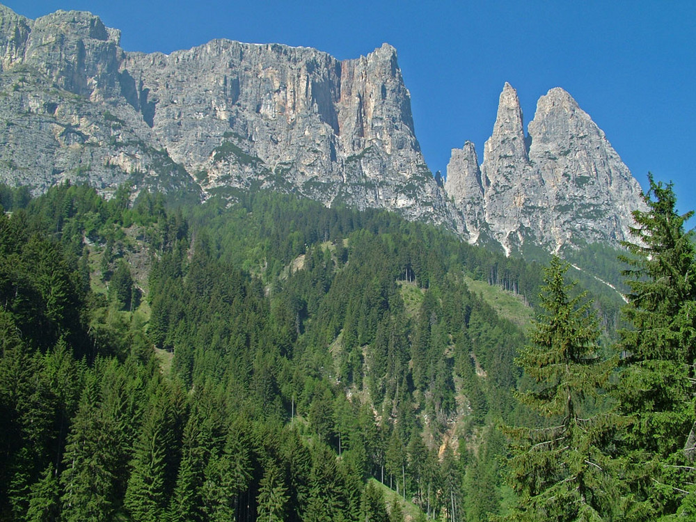 Schlern und Santnerspitze