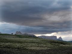 Schlern vor dem Gewitter