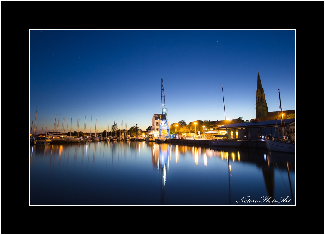 Schleswig bei Nacht