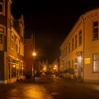 Schleswig bei Nacht mit runden Ecken