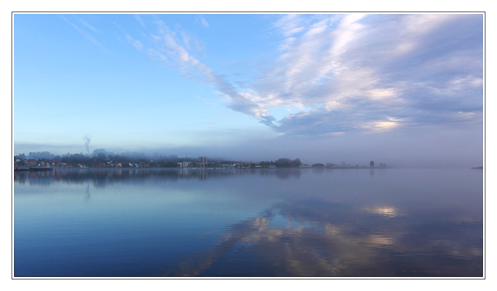 Schleswig im Herbstnebel