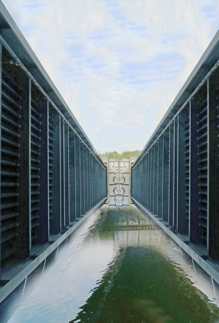Schleuse Foto & Bild architektur, motive Bilder auf