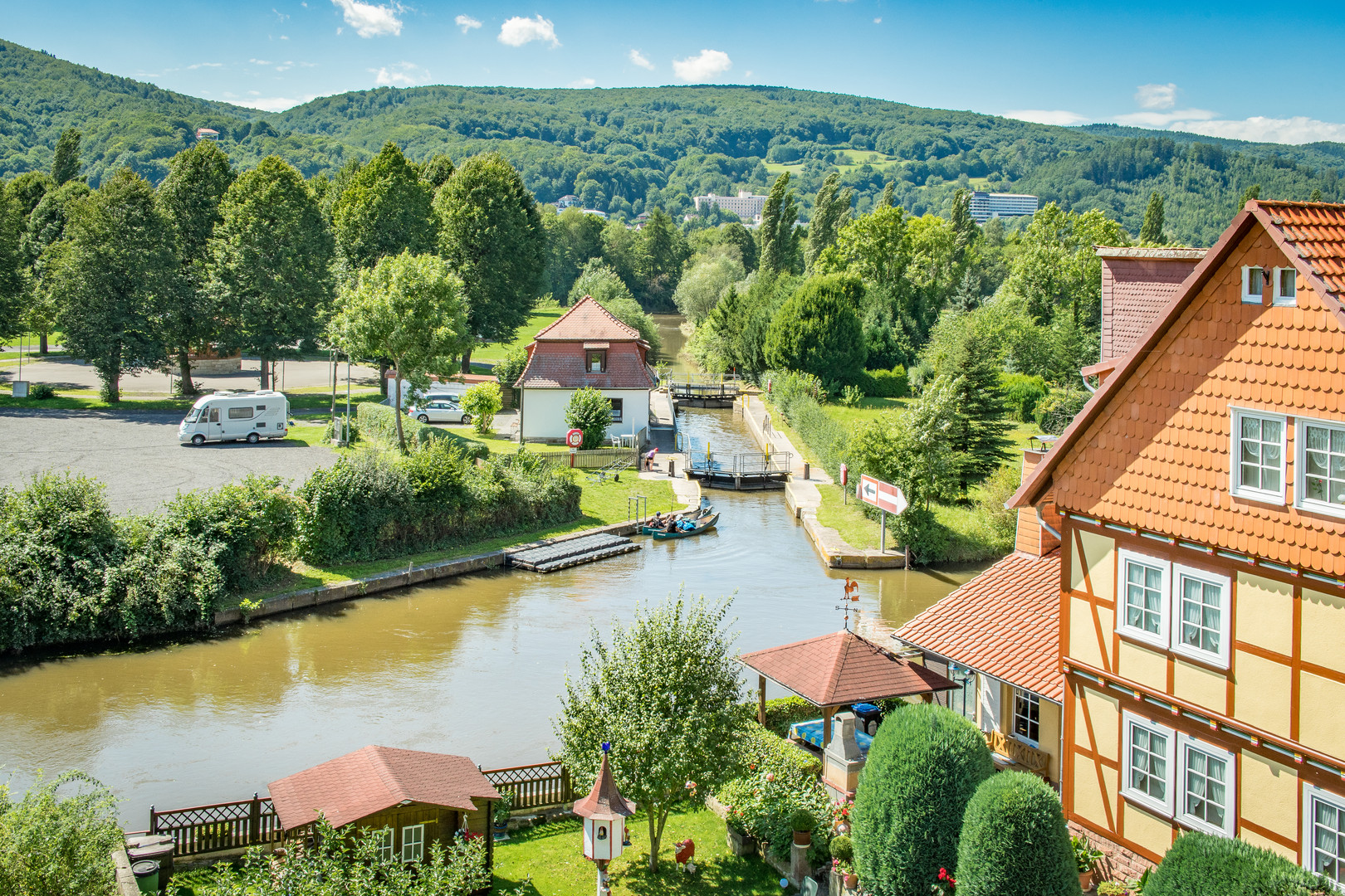 Schleuse - Allendorf an der Werra/Hessen