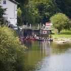 Schleuse an der Lahn bei Löhnberg